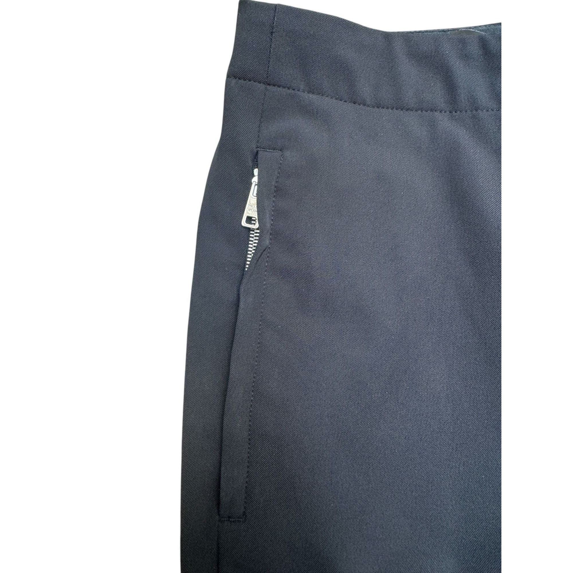 Prada Black Slim Fit Pants Size 32" / US 10 / IT 46 - 3 Thumbnail