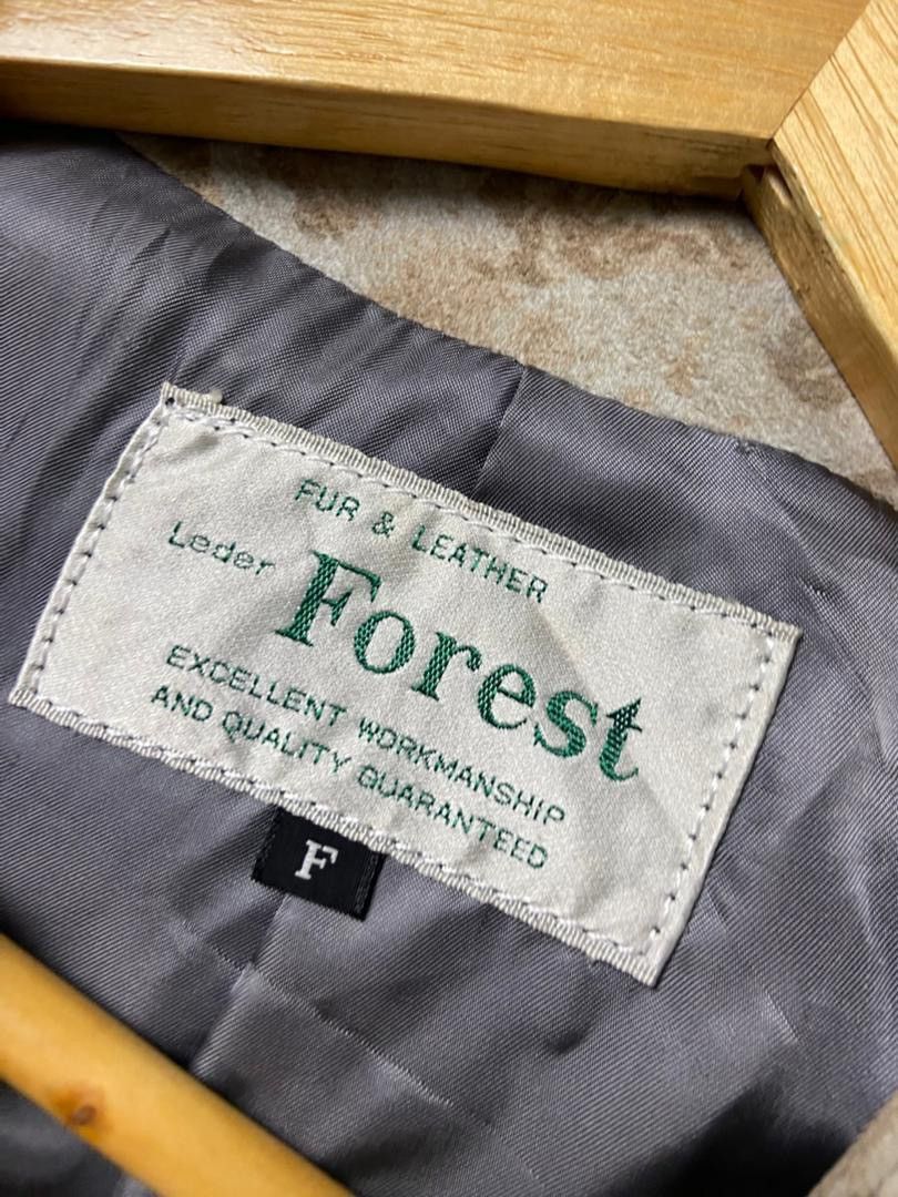 Japanese Brand Forest Brand Safari Printed Fur & Leather Vest (187) Size US XXS / EU 40 - 7 Thumbnail