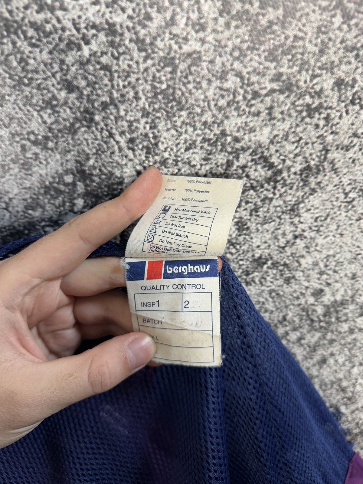 Berghaus Berghaus Aquafoil Vintage Jacket Windbreaker Purple Size M Size US M / EU 48-50 / 2 - 11 Thumbnail