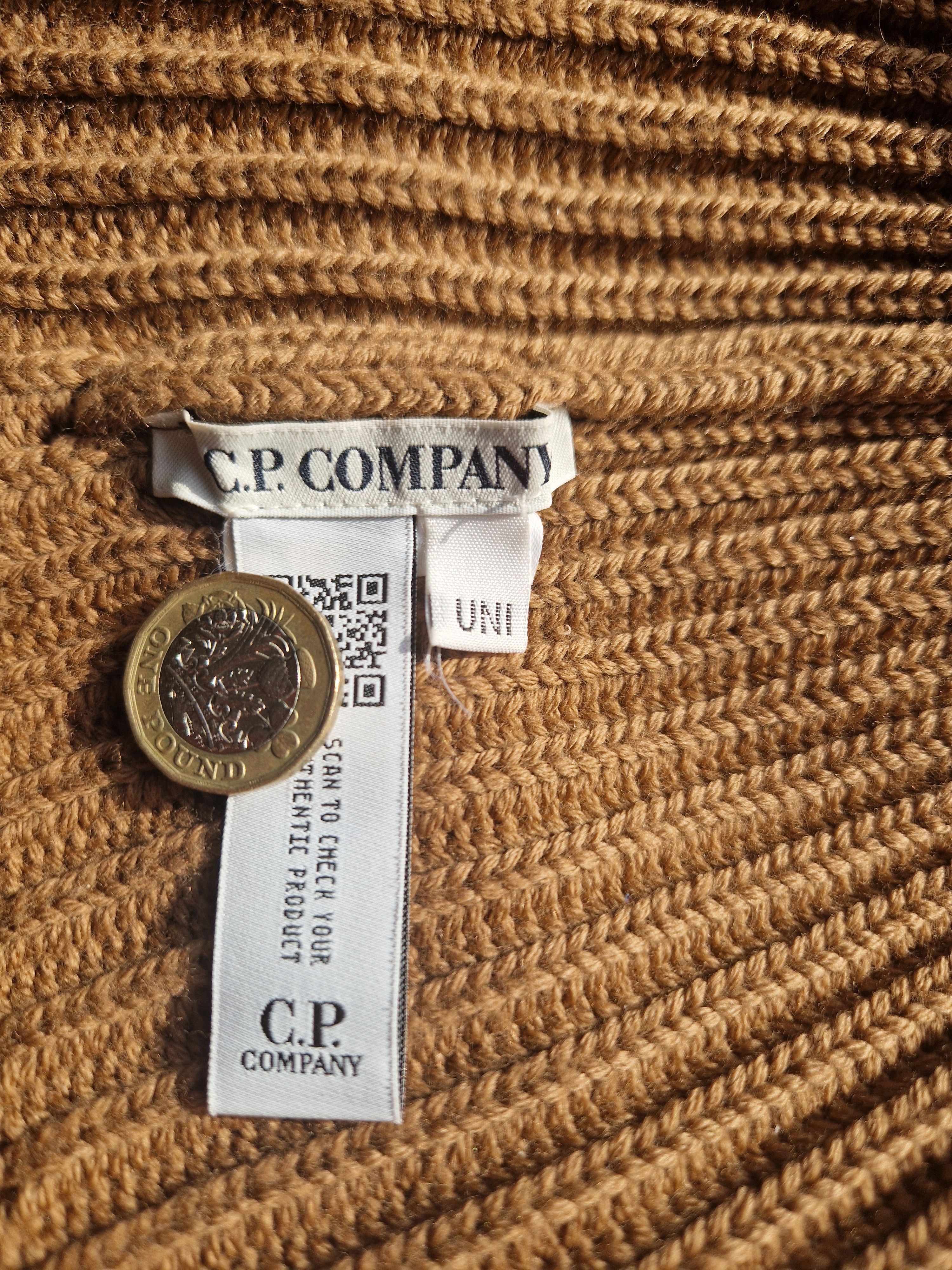 C.P. Company C.P. Company brown google beanie Size ONE SIZE - 4 Thumbnail