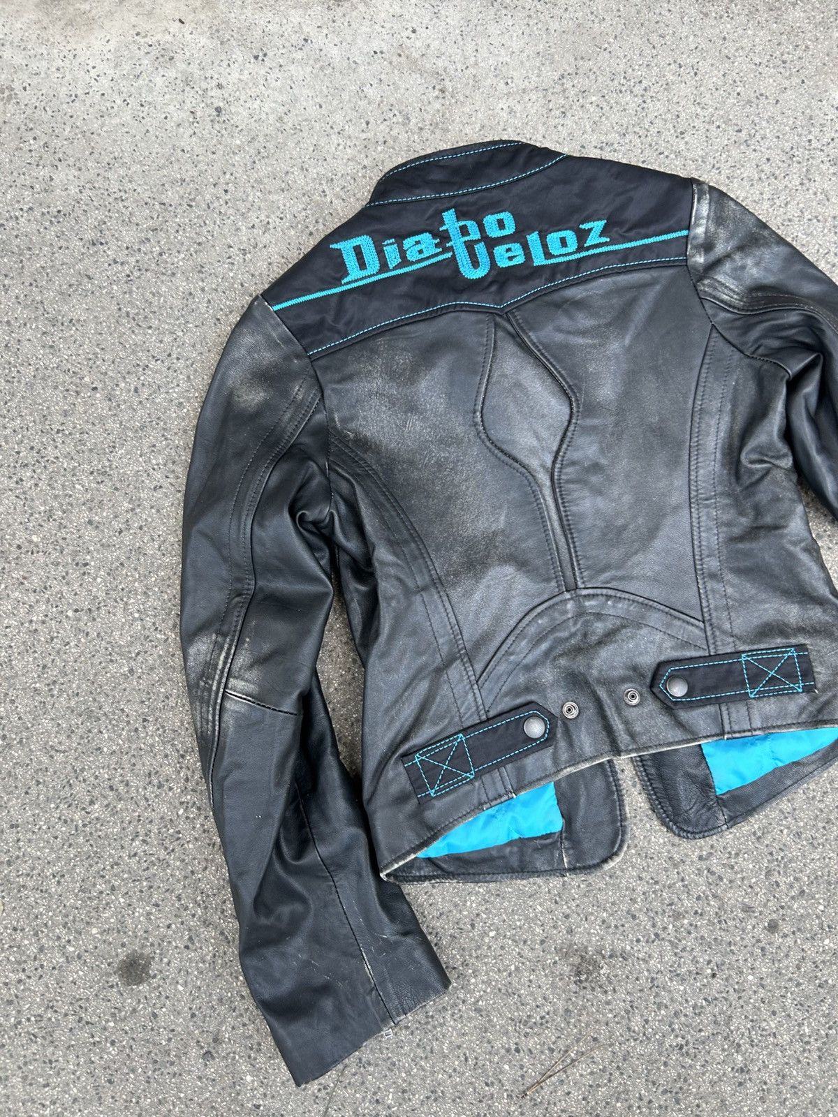 Diesel Vintage Diesel Y2K Leather Jacket Fitted Denim Moto Jacket Size M / US 6-8 / IT 42-44 - 19 Thumbnail