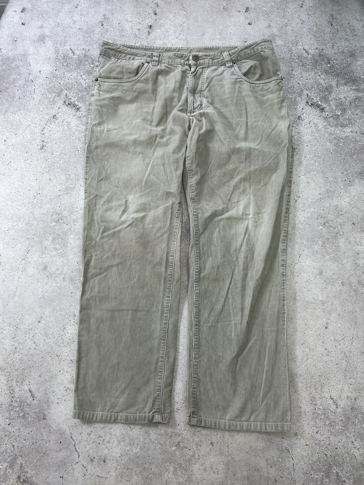 Patagonia × Vintage Patagonia Corduroy Pants Mens 38 Gray Corduroy Straight Leg Size US 38 / EU 54 - 1 Thumbnail