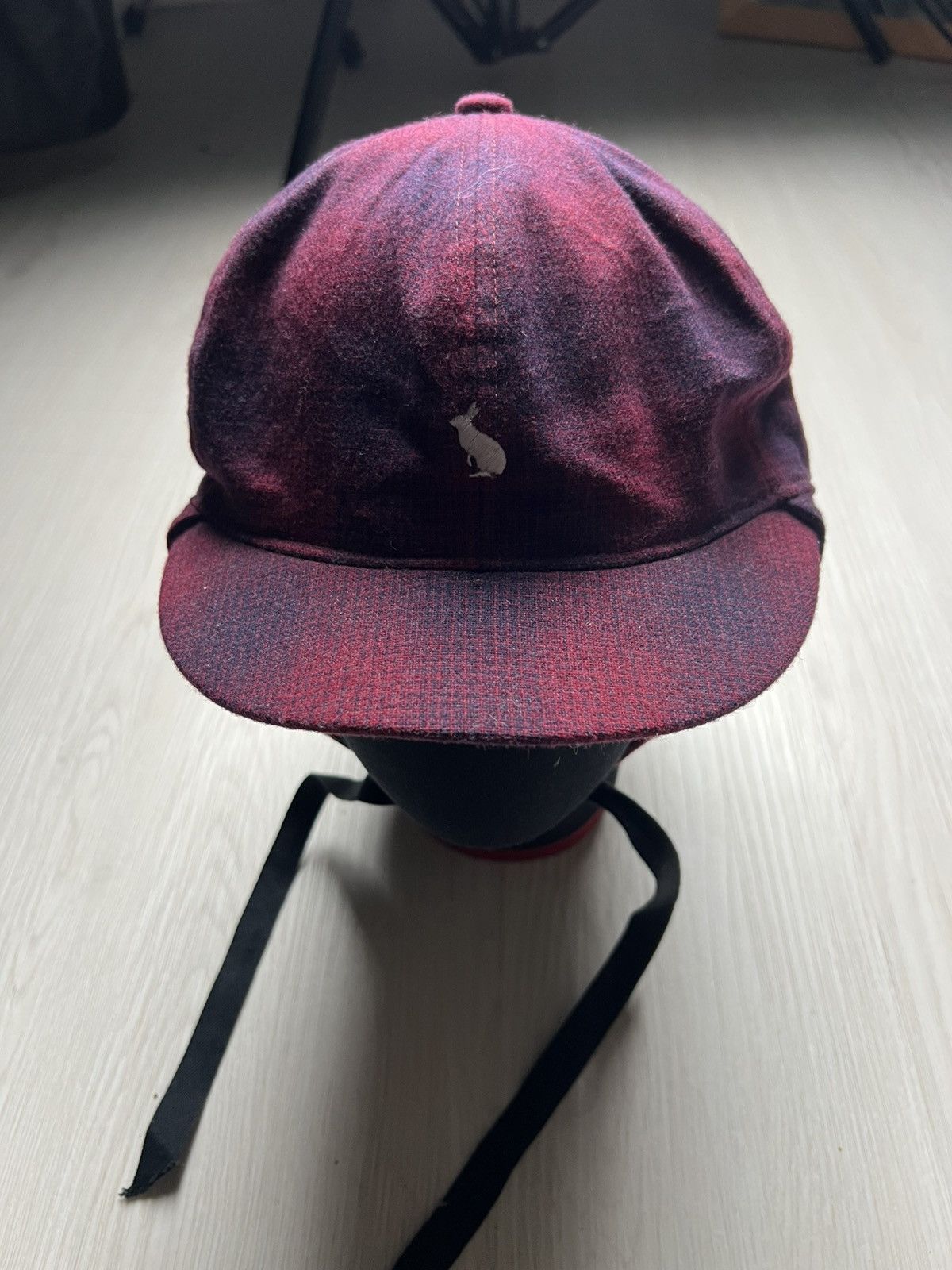 General Research Mountain Research Red Plaid Wool Hunting Hat Size ONE SIZE - 4 Thumbnail
