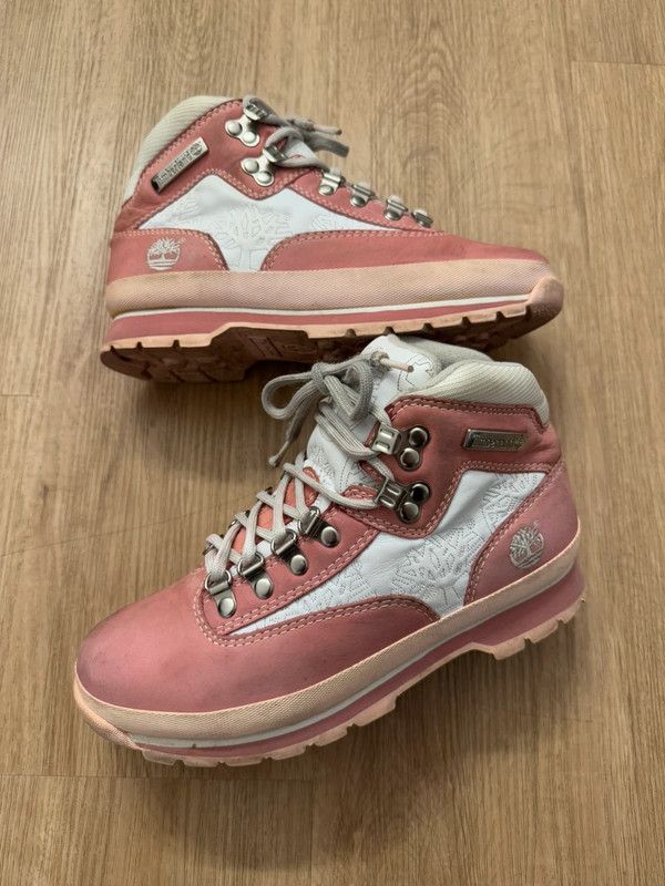 Timberland × Vintage Timberland boots ankle 38 trekking boots vintage old unique Size US 8 / IT 38 - 1 Thumbnail