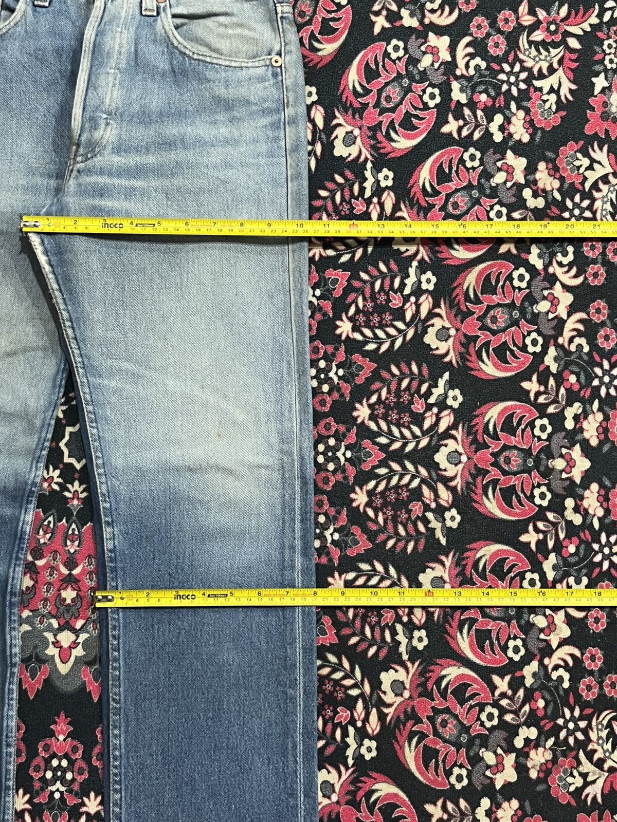 Levi's Vintage 80s Levi’s 501xx Made in Usa Blue Washed Jeans Size US 29 - 17 Thumbnail