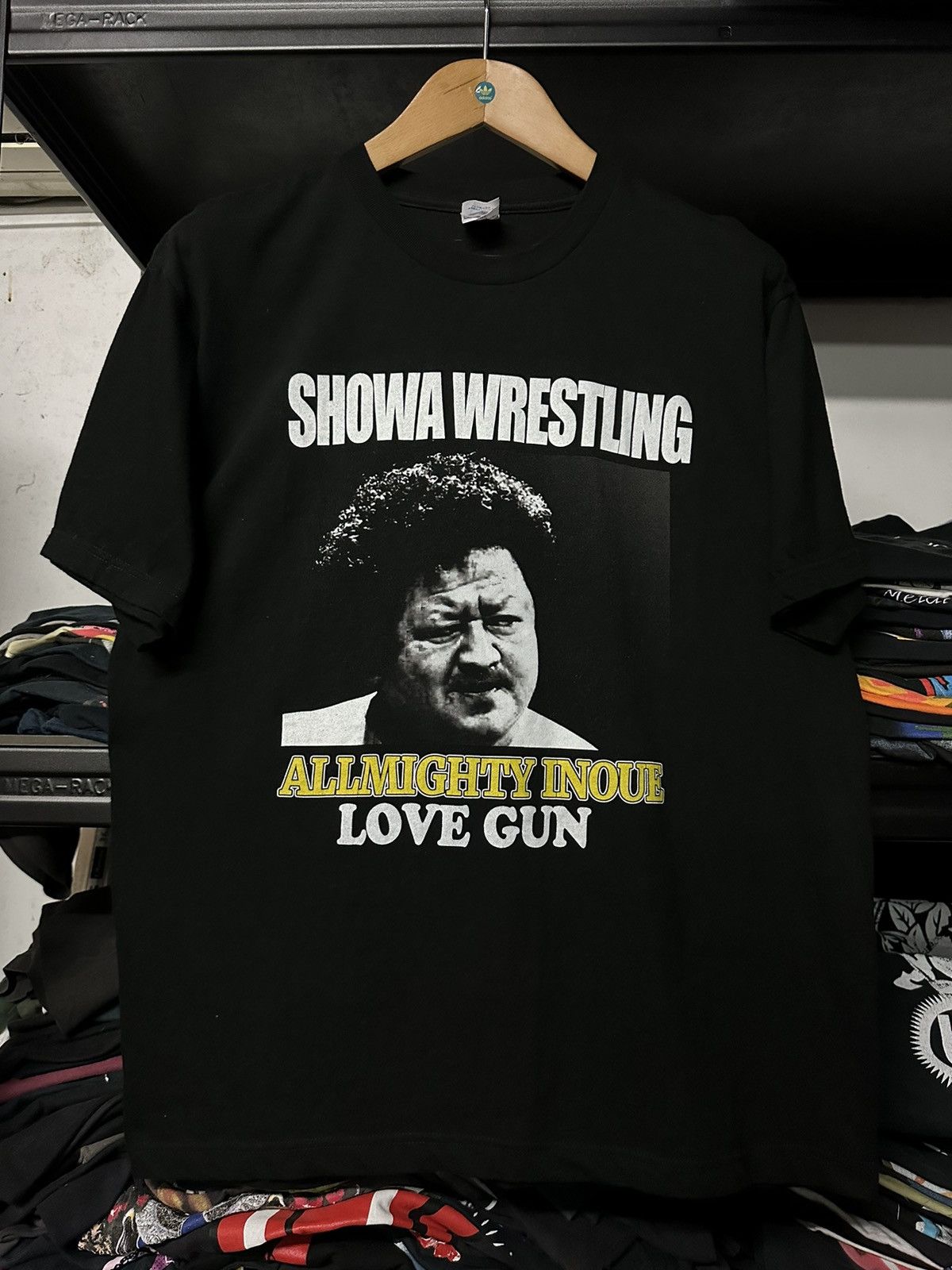 Vintage × WCW/nWo × WWF Vintage Matsue Dandan Love Gun Pro Wrestling Tee Size US L / EU 52-54 / 3 - 1 Thumbnail