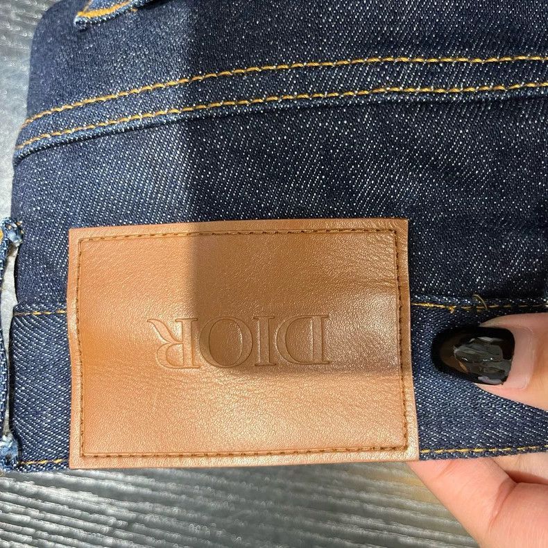 Dior Dior Dior Blue Slim Fit Jeans-2507 Size US 33 - 5 Thumbnail