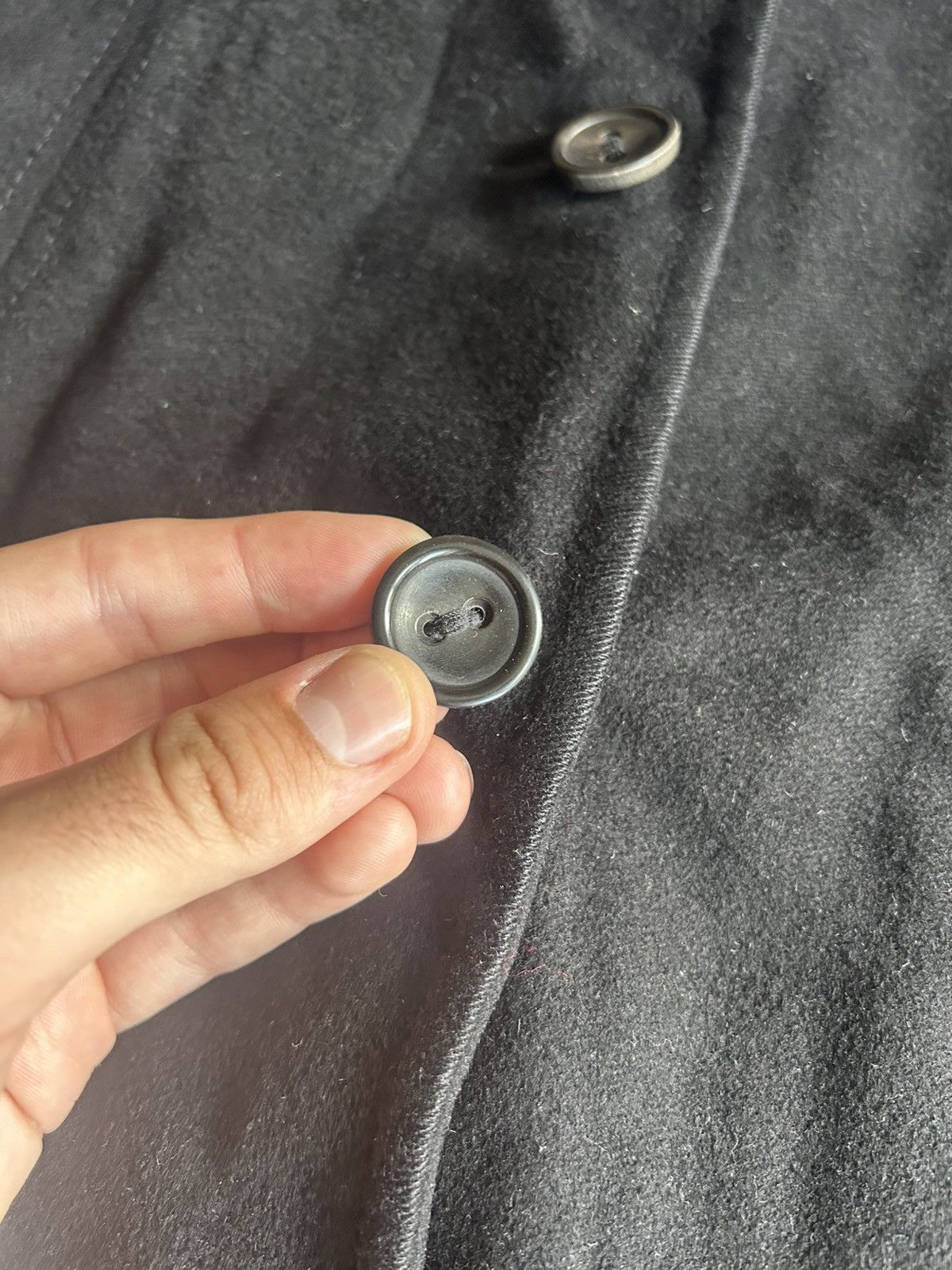 Max Mara Max Mara Heavy Coats 100% Wool Black Avant Garde Size US-10 Size L / US 10 / IT 46 - 5 Thumbnail