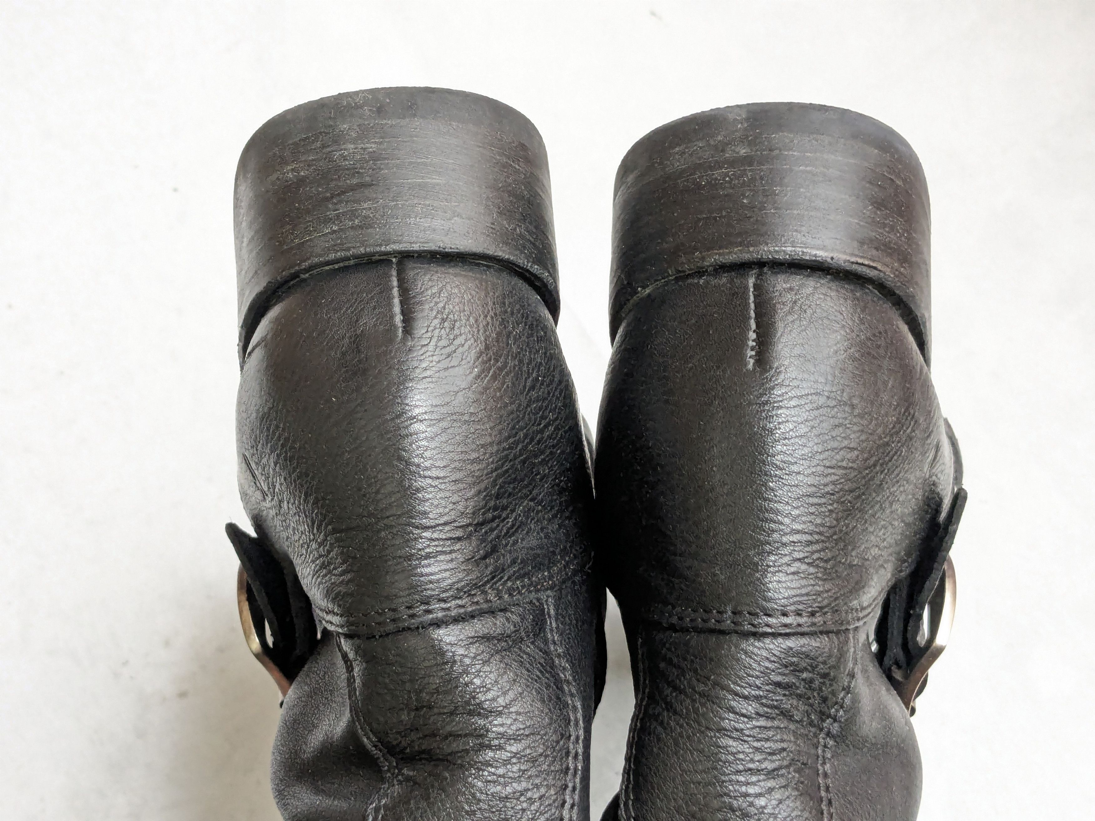 Frye Frye Engineer Boots Black Leather 7.5 Motorcycle Biker Size US 7.5 / EU 40-41 - 13 Thumbnail