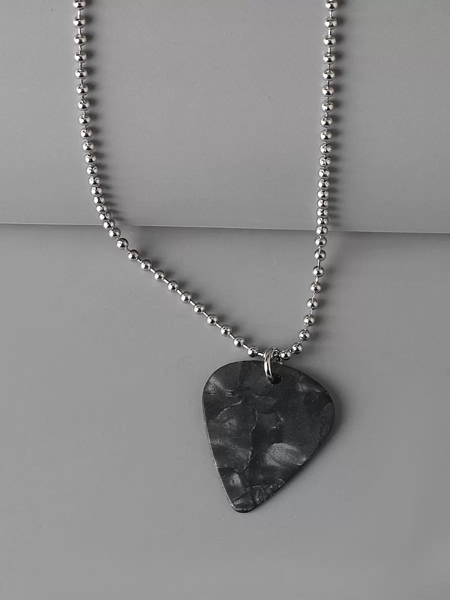 Jewelry x Vintage Rock Vintage Pendant Y2K Necklace Chain in Silver, Men's