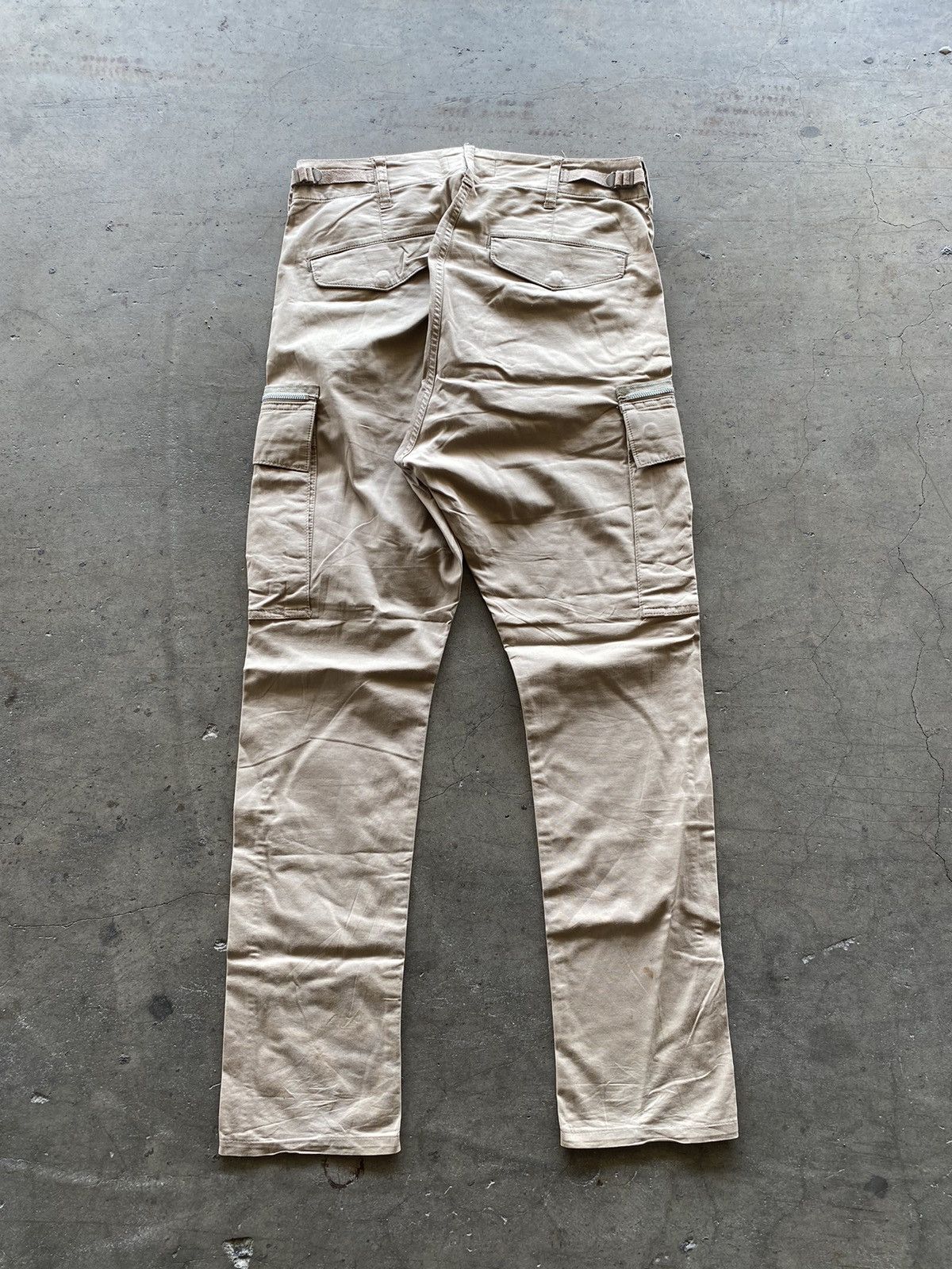 CABANE de ZUCCa 2000s Cabane de Zucca - Asymmetric Zipper Cargo Pants Size US 32 / EU 48 - 5 Thumbnail