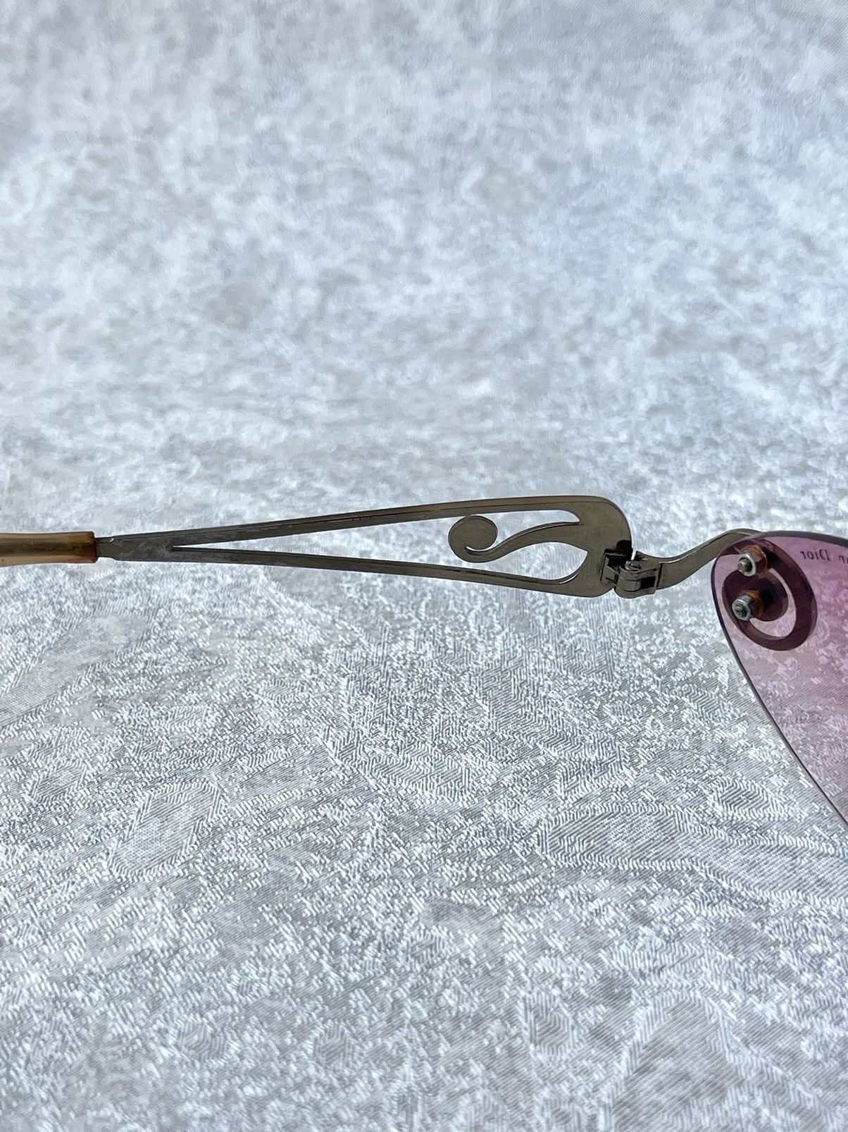 Dior 90s Archive Christian Dior Pink Shield Sunglasses Y2K Size ONE SIZE - 8 Thumbnail