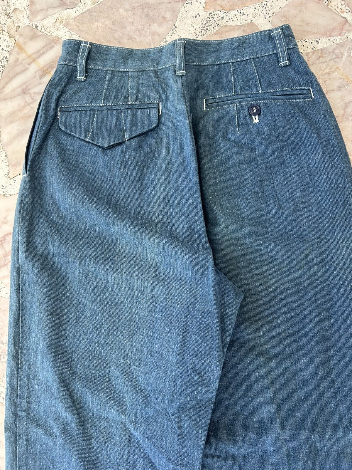Hai Sporting Gear Issey Miyake Parachute Blue Pants Size 25" / US 0 / IT 36 - 6 Thumbnail
