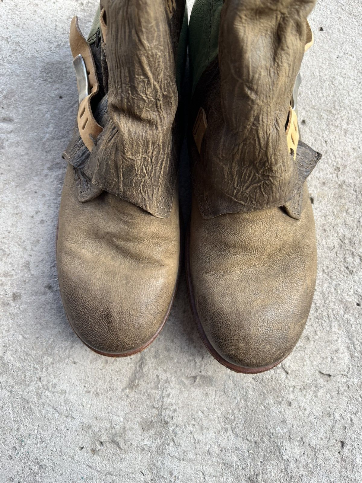 A.S.98 A.S.98 Airstep High Anke Leather Boots Shoes like Guidi Y2K Size US 9 / IT 39 - 17 Thumbnail