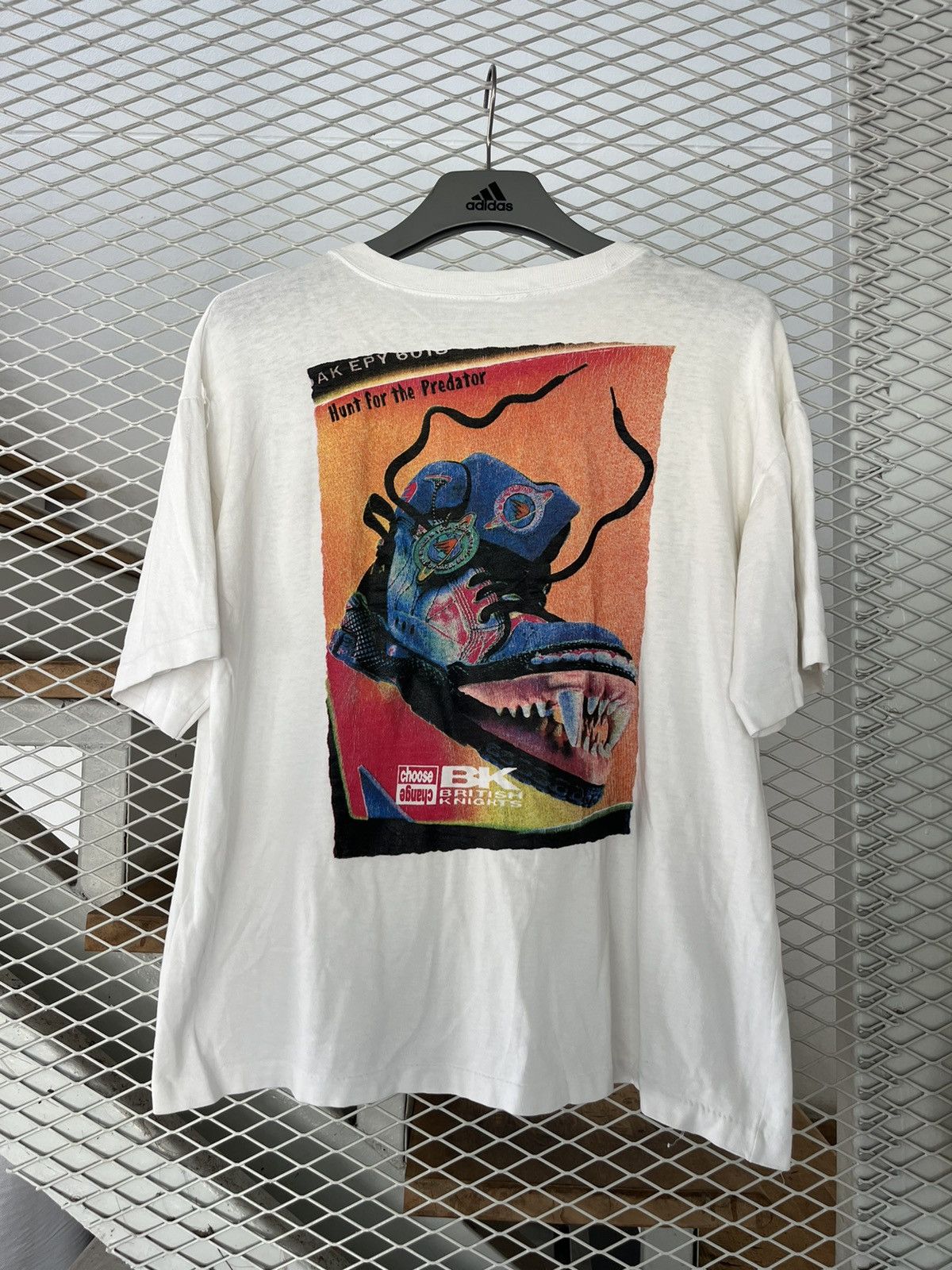Vintage Vtg BK British Knights Hunt for the Predator Shoes 80’s Size US L / EU 52-54 / 3 - 3 Thumbnail