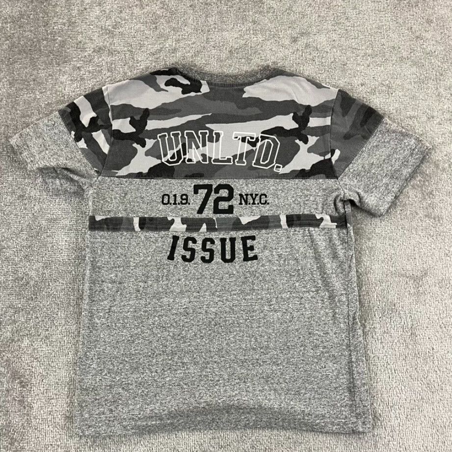 Ecko Unltd. ECKO UNLTD Shirt Mens M Gray Black Camo Logo Skate Streetwear Y2K Size US M / EU 48-50 / 2 - 2 Thumbnail
