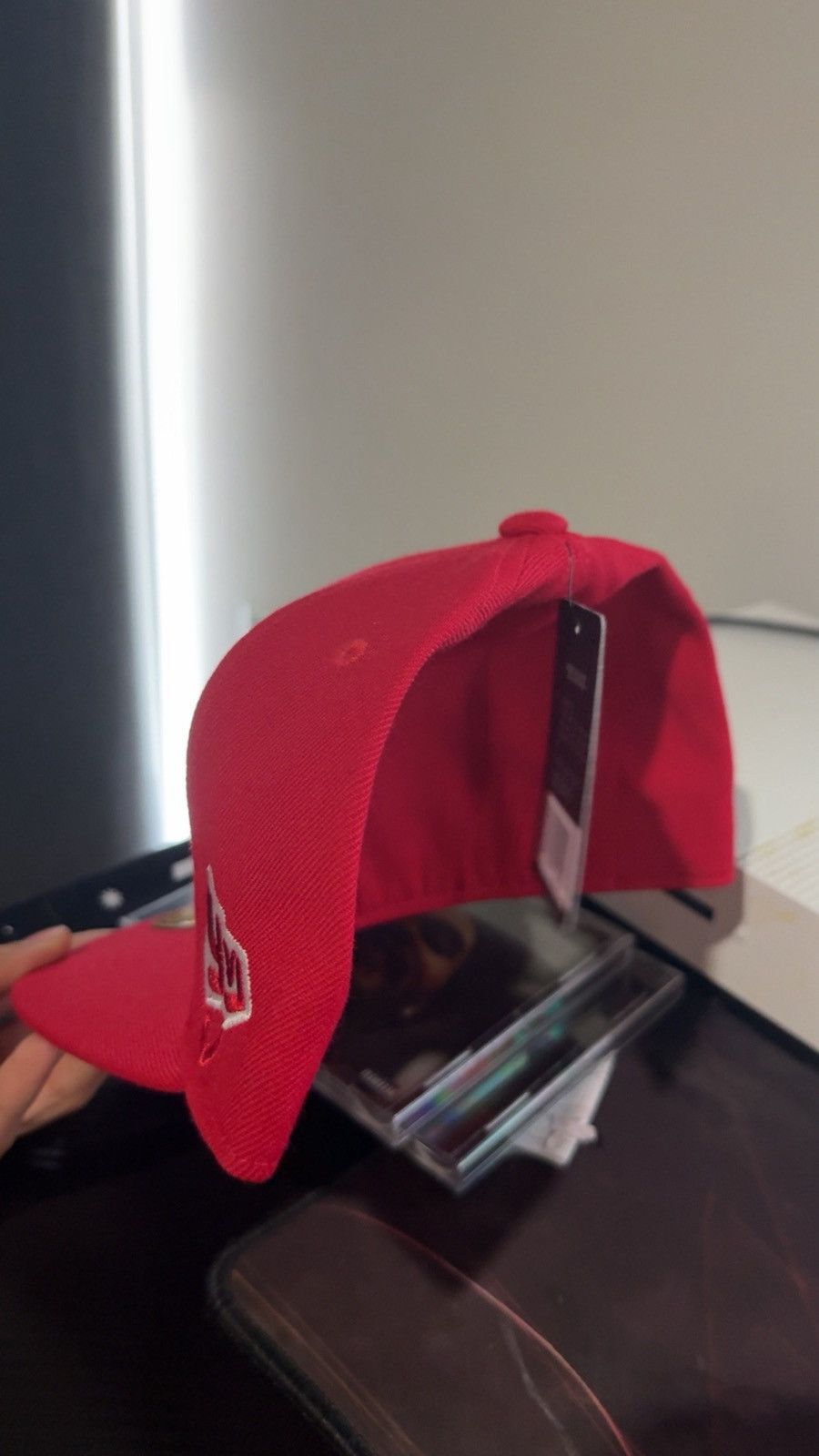 Playboi Carti YVL Playboi Carti Hat Red 7 3/8 Size ONE SIZE - 2 Thumbnail