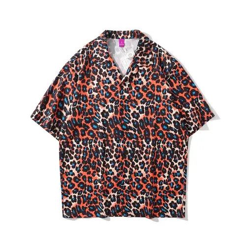 Individualized Shirts New 2022 Futuristic Leopard Style Casual Shirt Size US XXL / EU 58 / 5 - 1 Thumbnail
