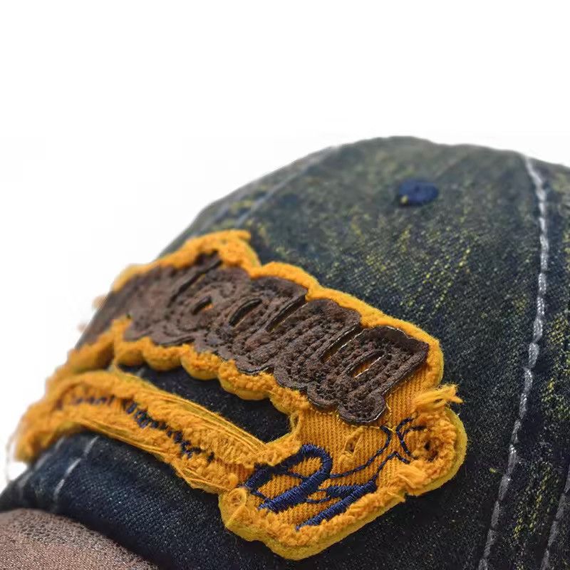 Japanese Brand Embroidery Denim Baseball Cap Size ONE SIZE - 5 Thumbnail