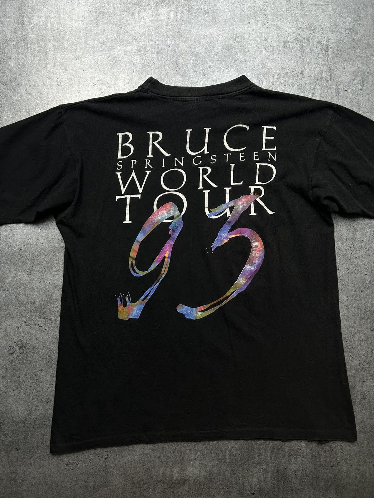 Band Tees × Vintage 1993 Bruce Springsteen Tour Singlestitch T-Shirt 90s Size US XL / EU 56 / 4 - 1 Thumbnail