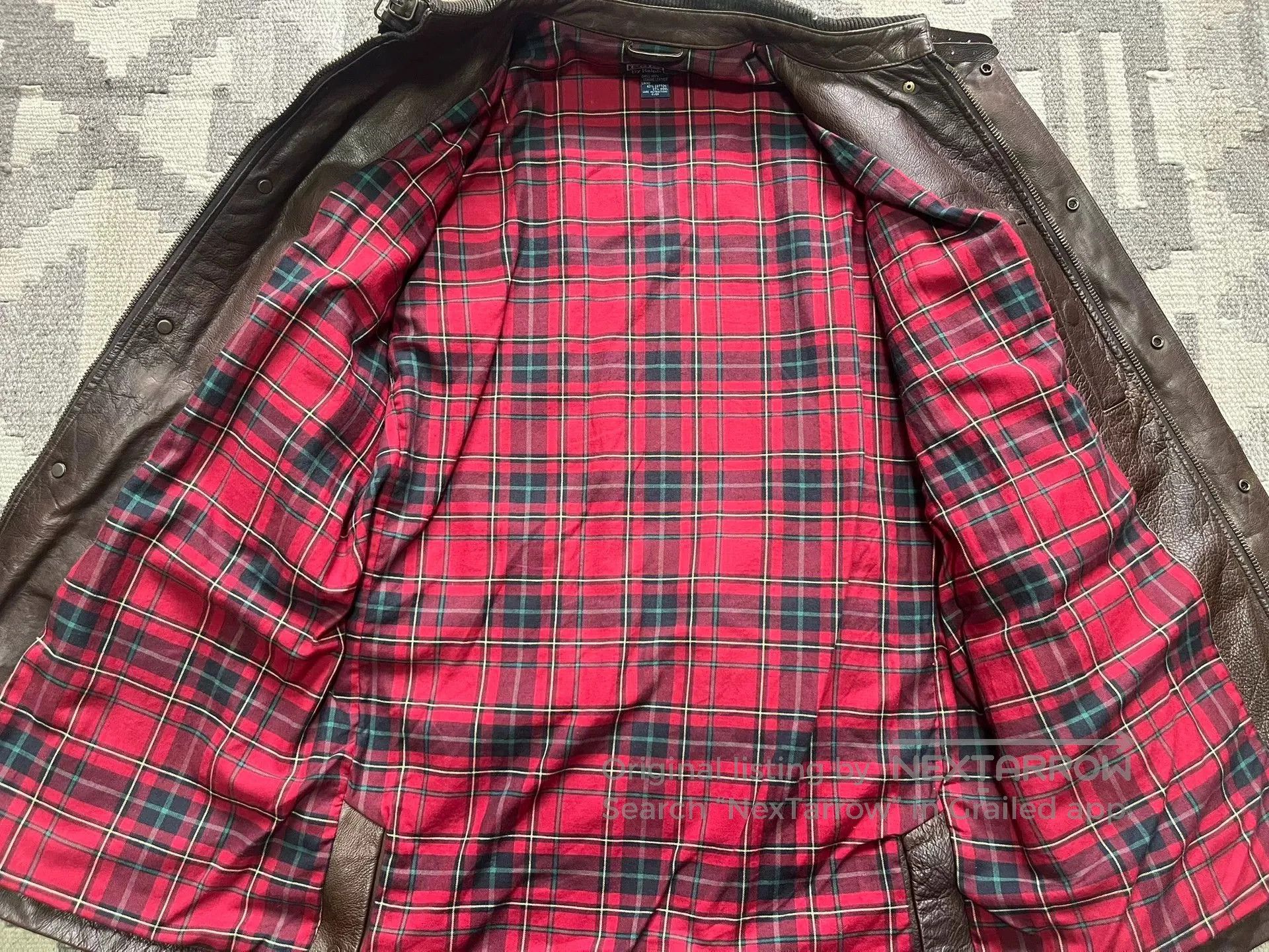 RRL Ralph Lauren Ralph Lauren RRL Hunting Leather Vest. Size US L / EU 52-54 / 3 - 6 Thumbnail