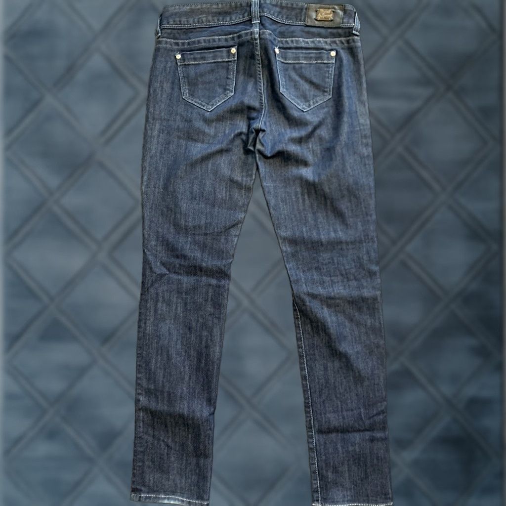 Guess GUESS By Marciano Jeans Womens Skinny 29 Dark Wash USA Made Slim Fit Denim Size 29" - 1 Thumbnail