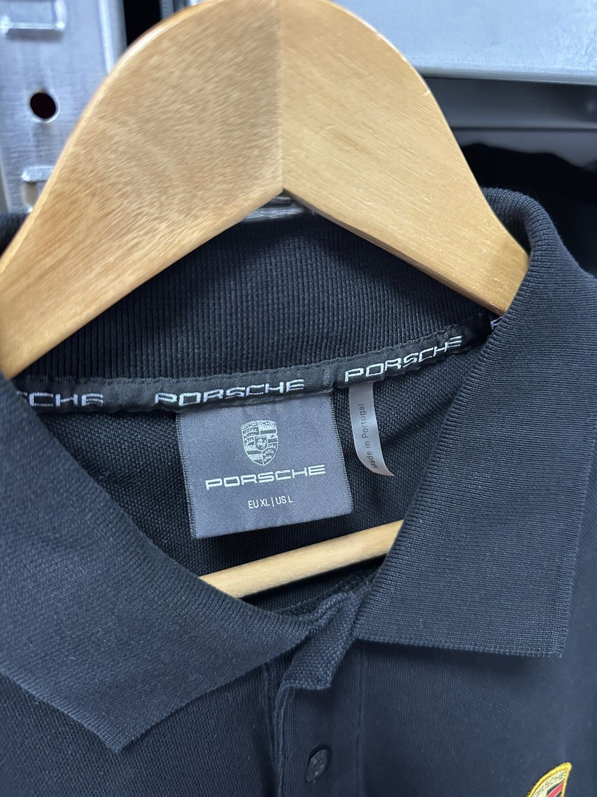 Porsche Design Porsche Polo Shirt Official Black T-Shirt La Martina Style Size US L / EU 52-54 / 3 - 6 Thumbnail