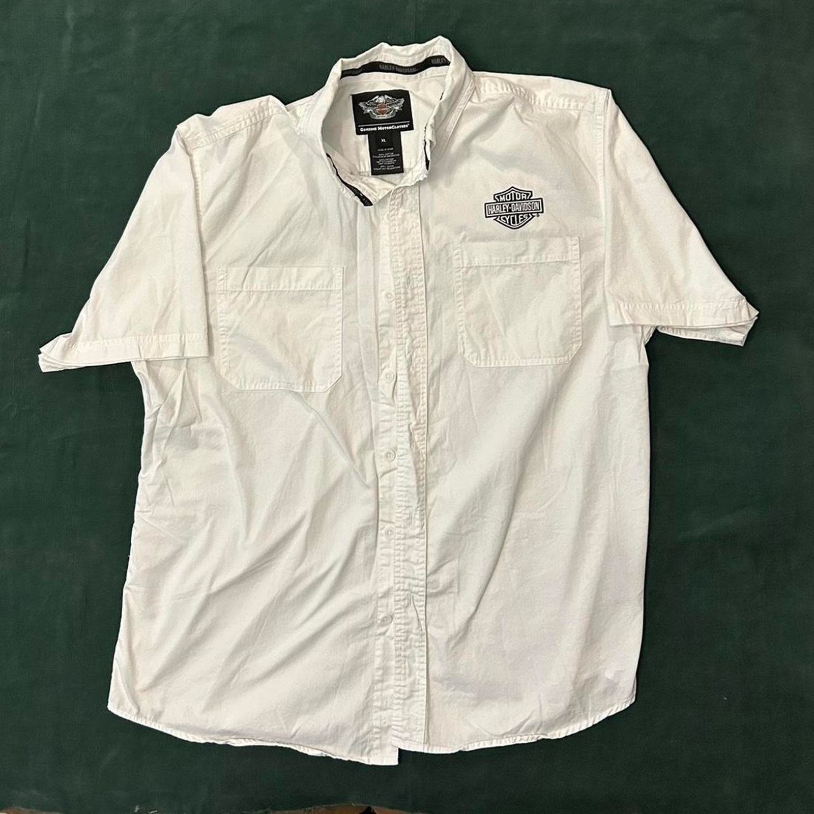 Harley Davidson Harley davidson embroidered logo button up Size US XL / EU 56 / 4 - 1 Thumbnail