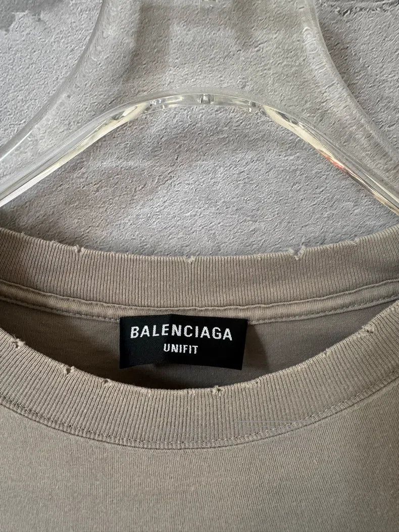 Balenciaga Balenciaga Mosaic Faded Logo BB Letter Loose Hole Aged Sho Size US XS / EU 42 / 0 - 3 Thumbnail
