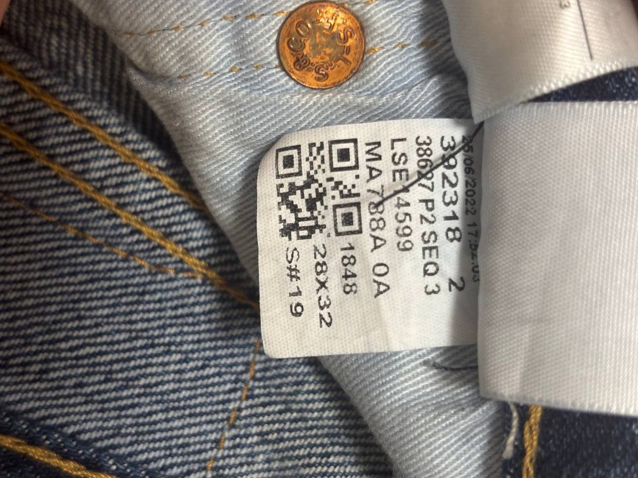 Levi's Vintage Levi's Premium 501 Blue Jeans 80's and 90's unisex Size US 28 / EU 44 - 10 Thumbnail
