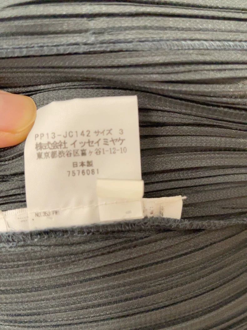 Issey Miyake Issey Miyake size:3 Grey pleated Chinese-style coat Size S / US 4 / IT 40 - 3 Thumbnail