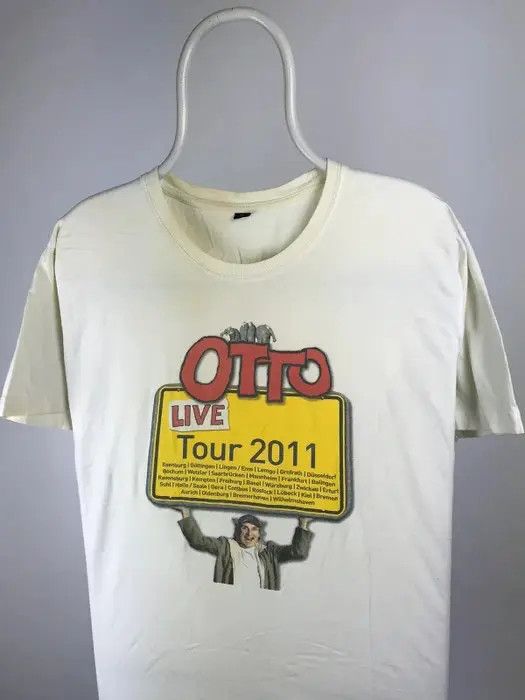 Band Tees Otto live T-shirt band tee rock T-shirt size XLarge Size US XL / EU 56 / 4 - 2 Thumbnail
