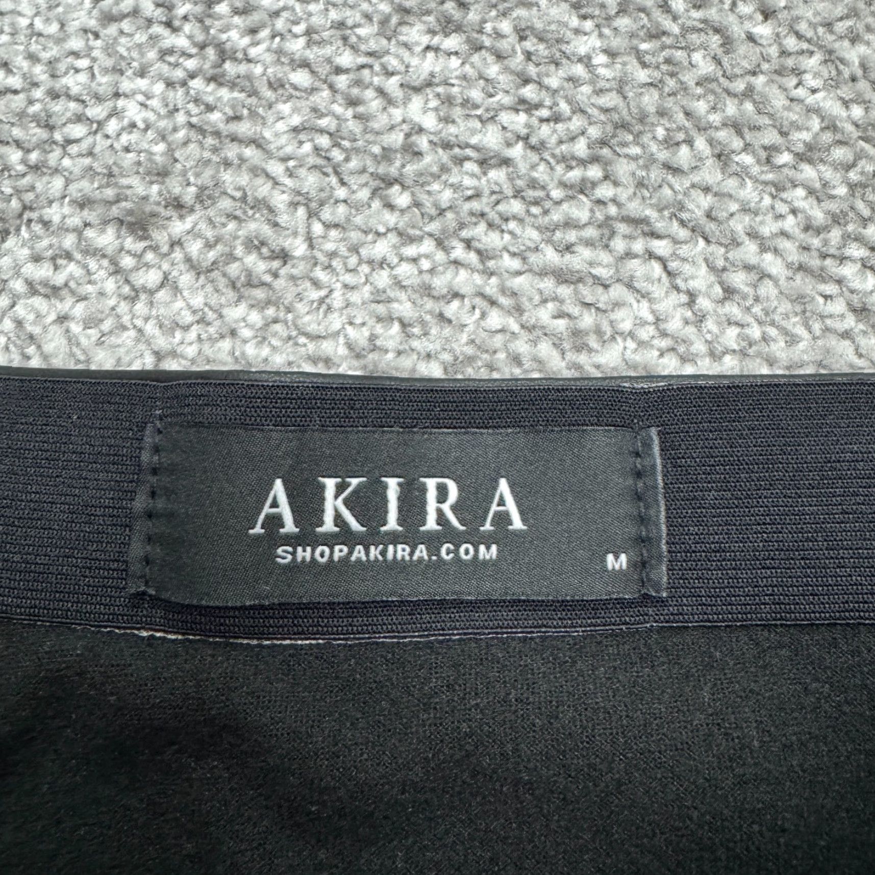 Akira Akira Faux Leather High Rise Skinny Leggings Pants Womens Black 26x28 Size 32" / US 10 / IT 46 - 5 Thumbnail