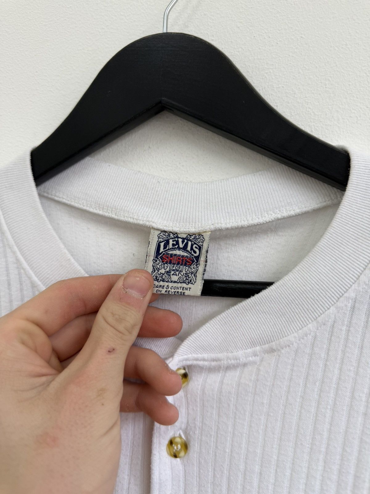 Levi's Vintage 90s Levi's T-Shirt 80s Size US S / EU 44-46 / 1 - 5 Thumbnail