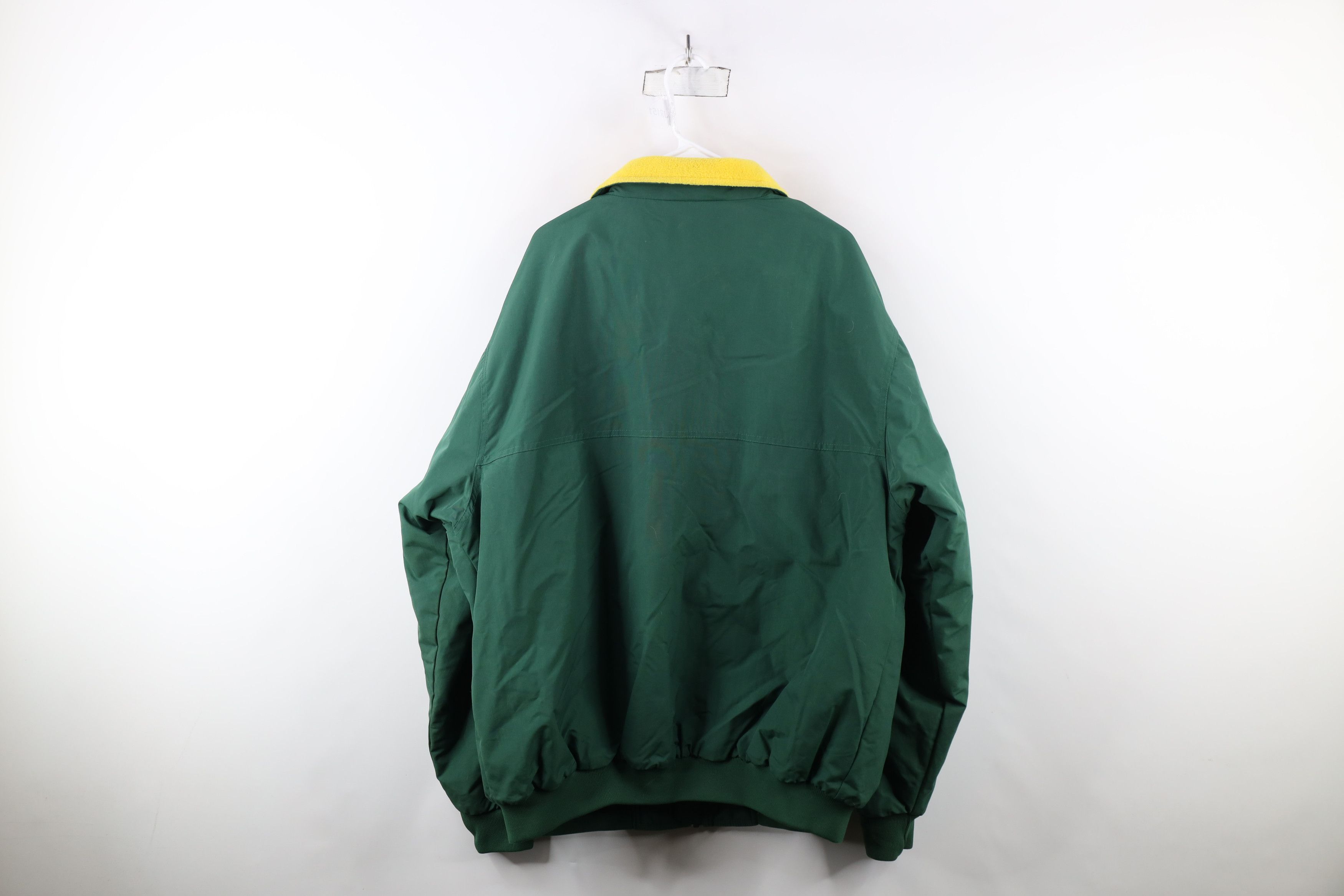 Vintage John Deere Tractors Fleece Lined Bomber Jacket