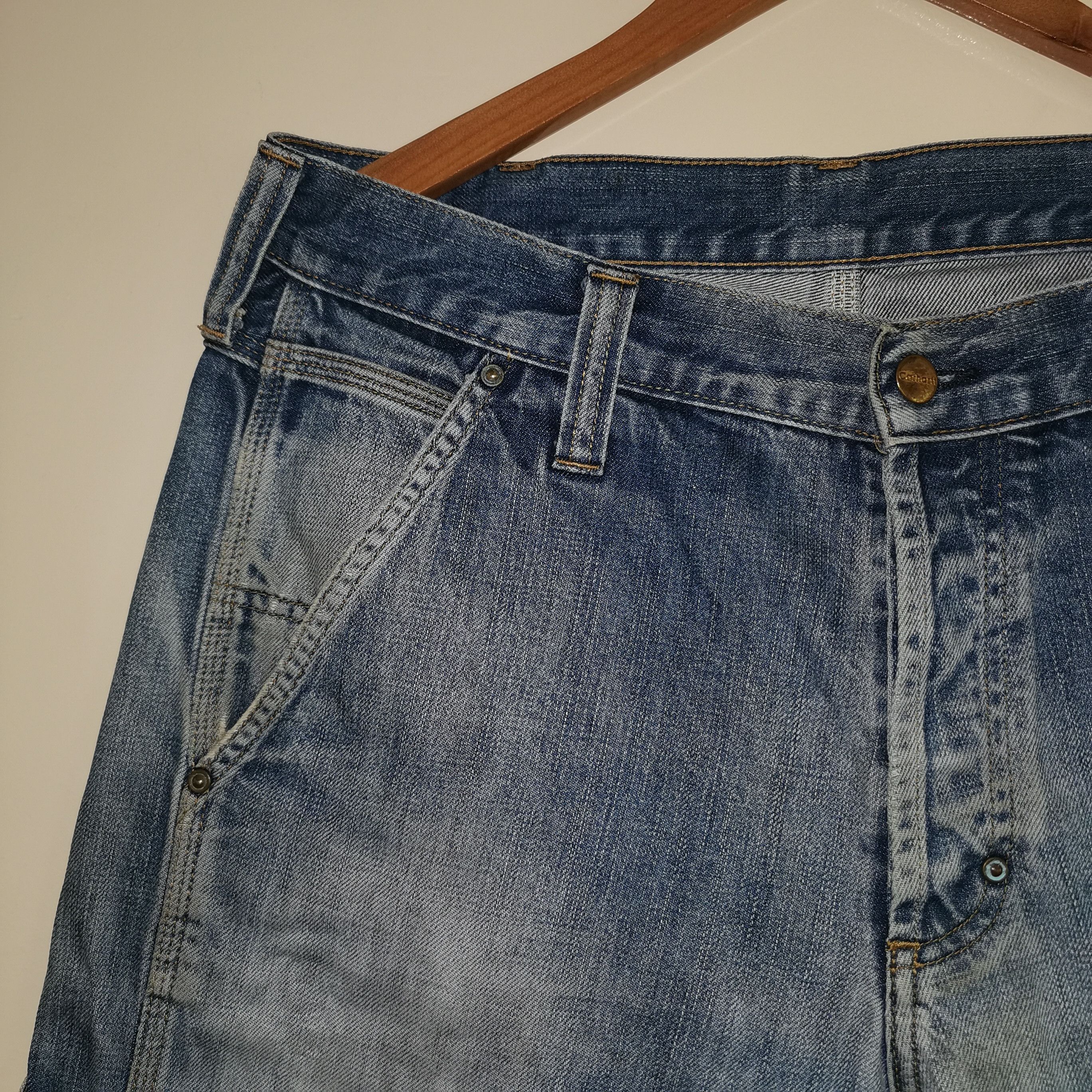 Carhartt × Vintage Pant carhartt vintage 90s double knee jeans Size US 34 / EU 50 - 5 Thumbnail