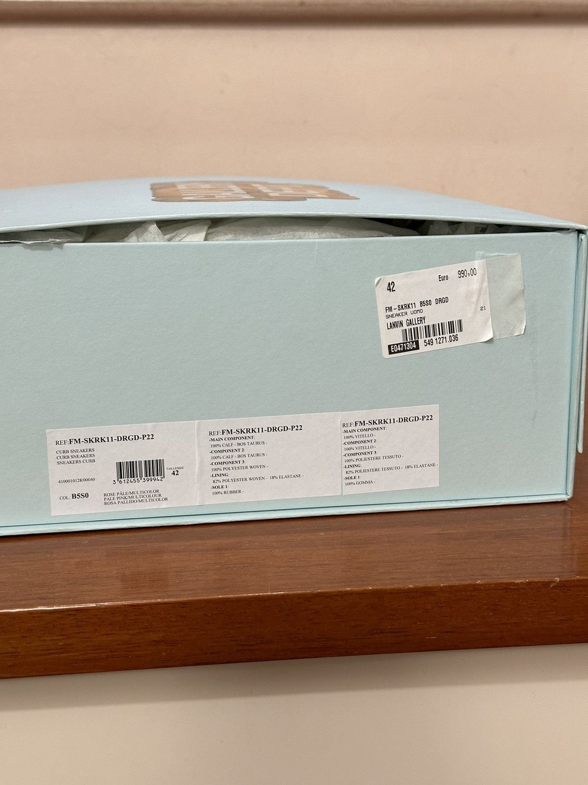 Gallery Dept. × Lanvin lanvin x gallery dept curb sneakers Size US 9 / EU 42 - 13 Thumbnail