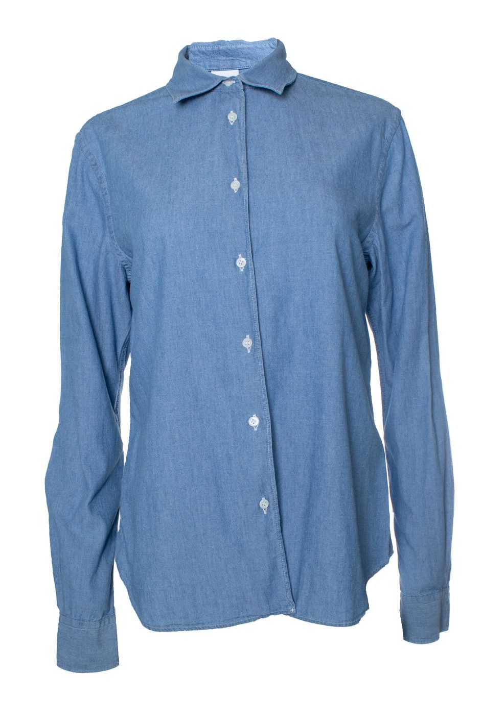Aspesi Aspesi, blue denim shirt Size M / US 6-8 / IT 42-44 - 1 Thumbnail