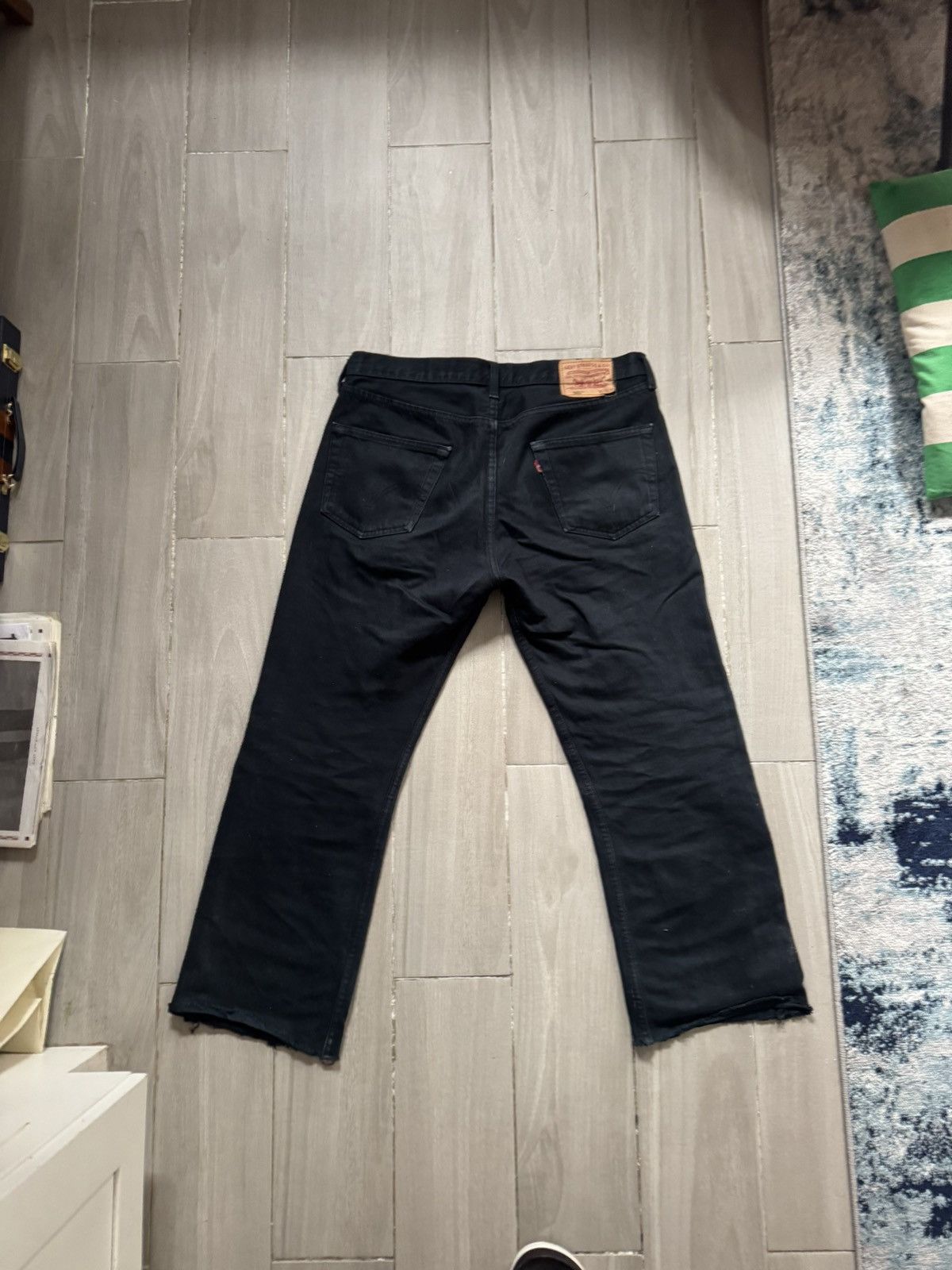 Levi's Levi’s Black Denim Size US 33 - 2 Thumbnail