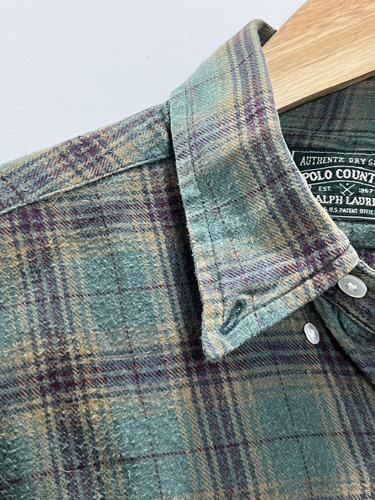 Polo Ralph Lauren Vintage Polo Ralph Lauren Plaid Flannel Shirt Size US M / EU 48-50 / 2 - 12 Thumbnail
