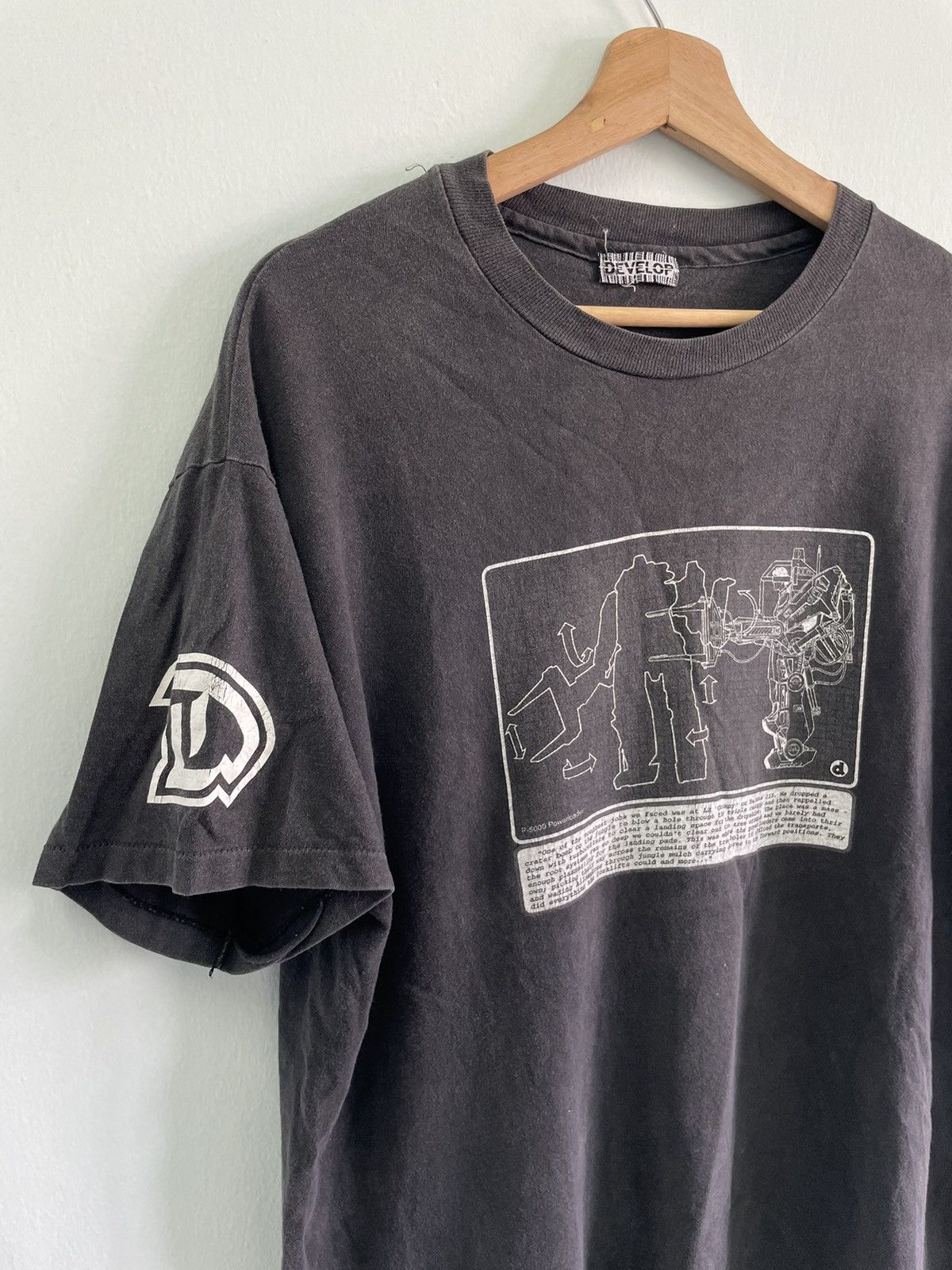 Vintage Vintage P-5000 Powerloader Tshirt Size US L / EU 52-54 / 3 - 3 Thumbnail