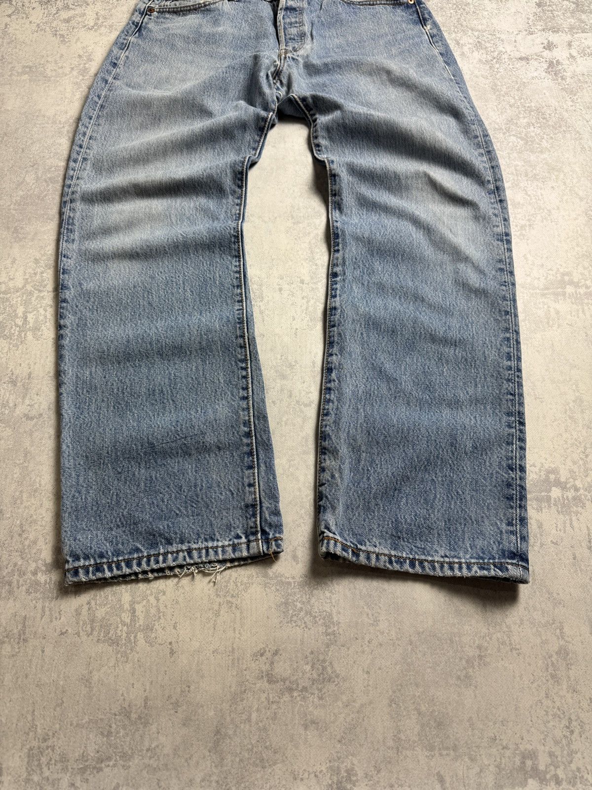Levi's × Vintage VINTAGE 90s Levi’s 501 Baggy Rare y2k Workwear Japan Jeans Size US 32 / EU 48 - 2 Thumbnail