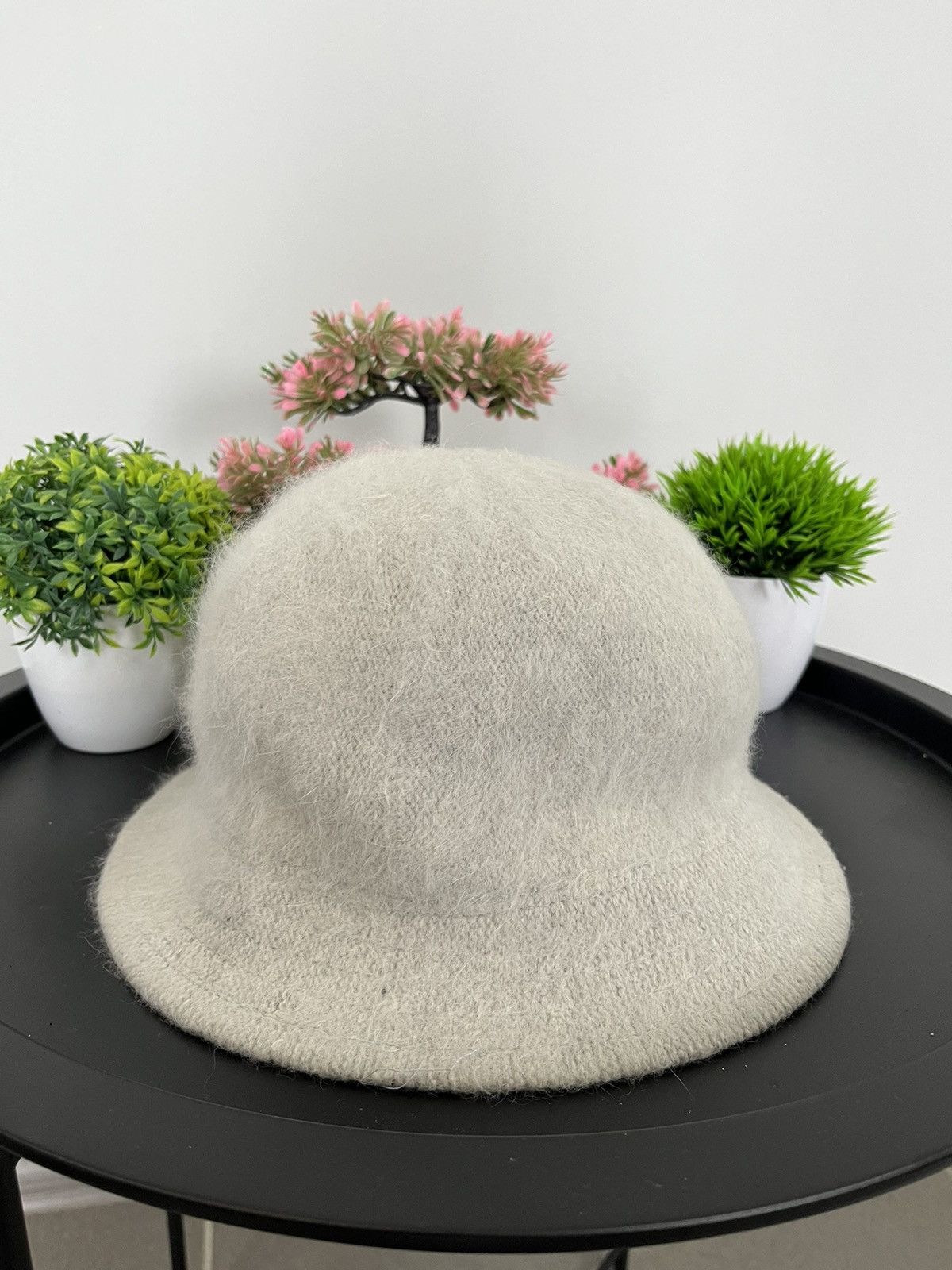 Kangol KANGOL Vintage Unisex Angora Rare Sherpa Panama Bucket Hat Size ONE SIZE - 5 Thumbnail