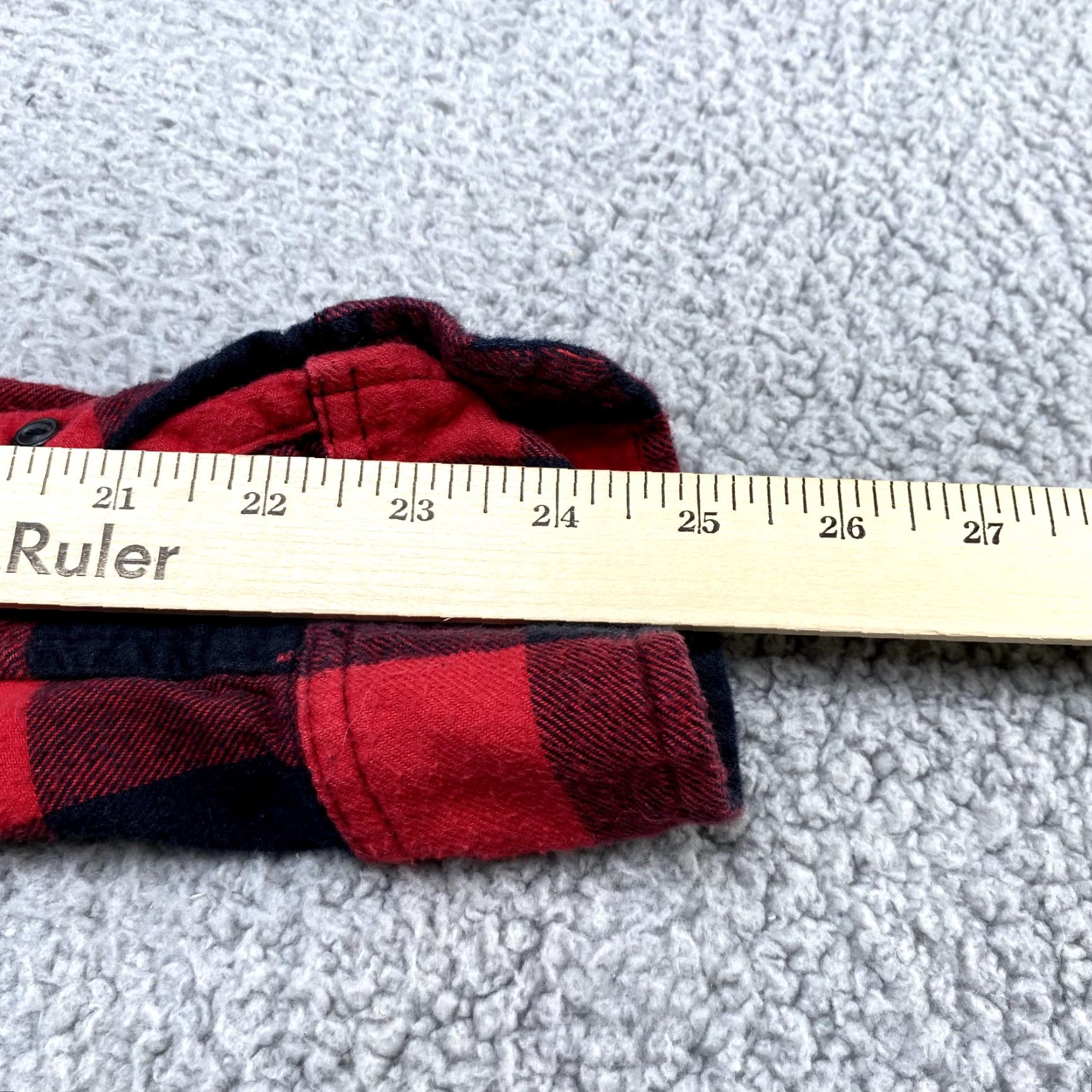 Vintage Salt Valley Shirt Mens Small Red Black Buffalo Check Flannel Button Up Western Size US S / EU 44-46 / 1 - 7 Thumbnail