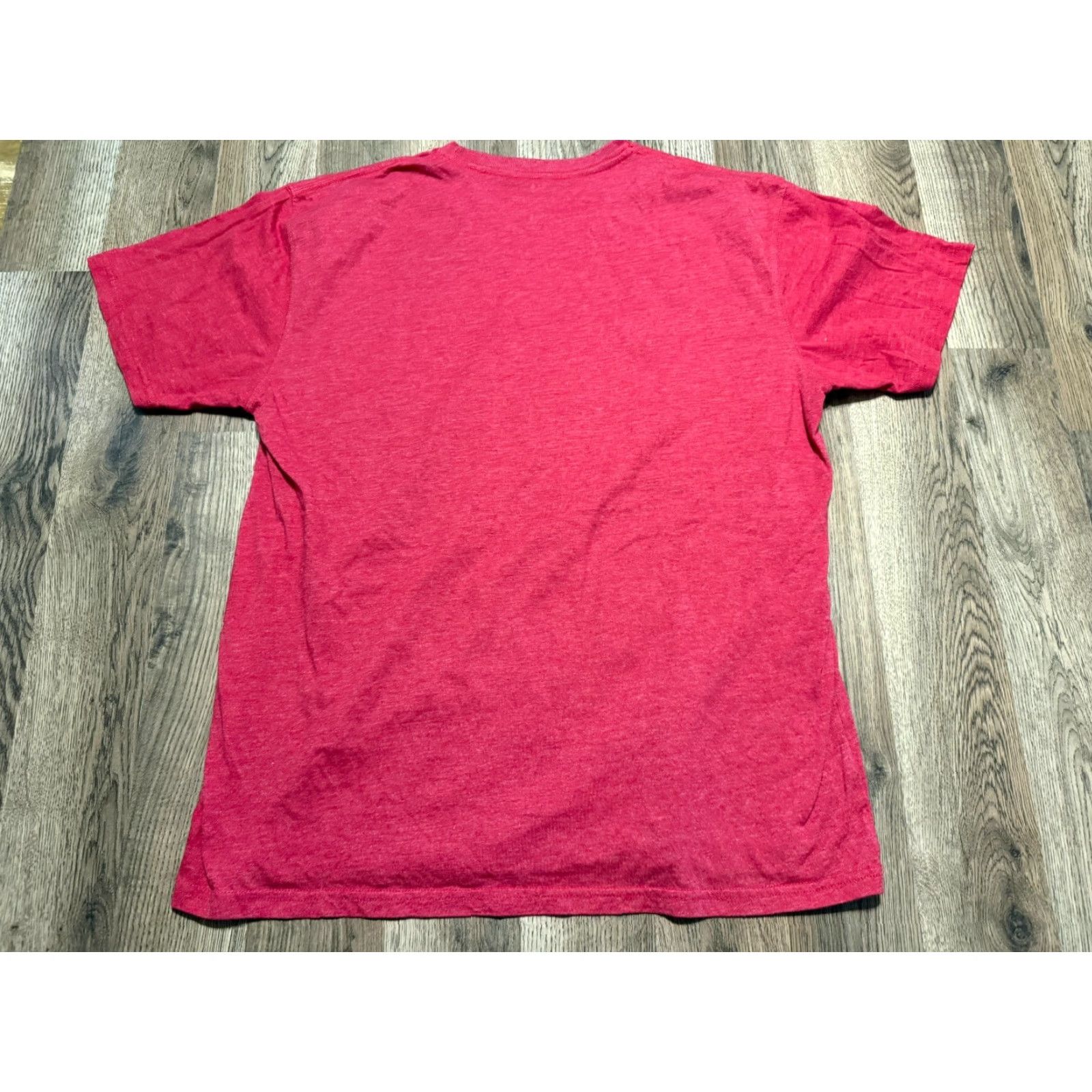 Vintage J. American Vintage Shirts Men's XL Red Short Sleeve Crew Neck T-Shirt Regular Fit Size US XL / EU 56 / 4 - 2 Thumbnail