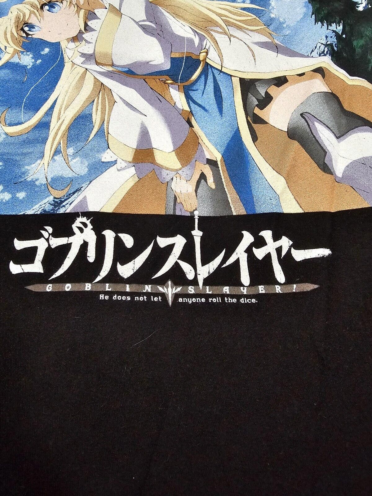 Designer GOBLIN SLAYER T-Shirt - Anime - Atsuko - Black - Unisex M Size US M / EU 48-50 / 2 - 3 Thumbnail