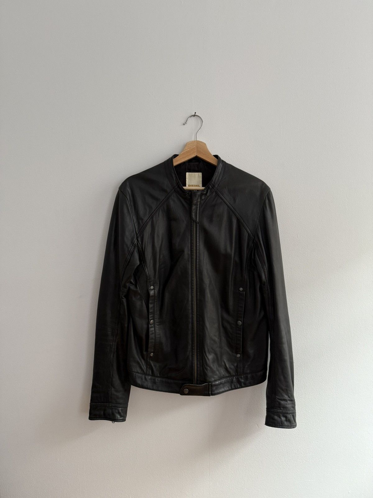 Diesel Vintage Diesel Leather Jacket Size US M / EU 48-50 / 2 - 1 Thumbnail