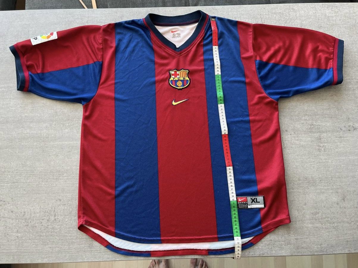 Nike Barcelona 1998/99 Nike Home Jersey Size US XL / EU 56 / 4 - 19 Thumbnail