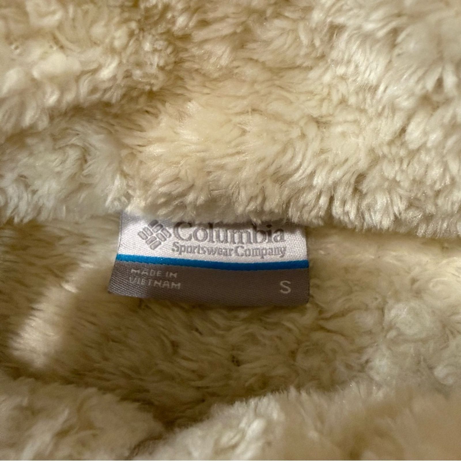 Columbia Columbia Sherpa Full Zip Textured Fleece Jacket Womens Small Size S / US 4 / IT 40 - 6 Thumbnail