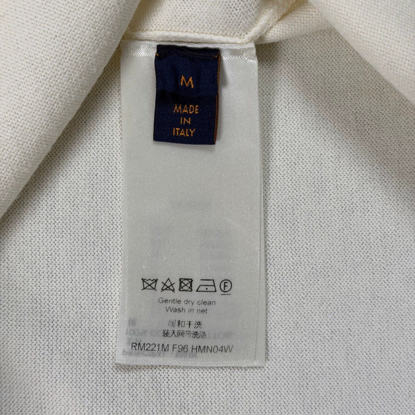 Louis Vuitton LV Nigo duck print ivory knit short-sleeve M Size US M / EU 48-50 / 2 - 4 Thumbnail